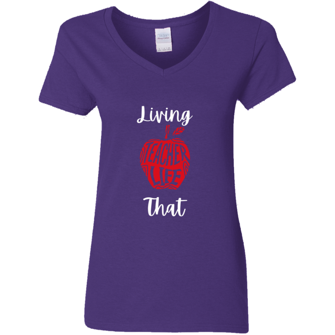 Teacher Life - Ladies' V-Neck