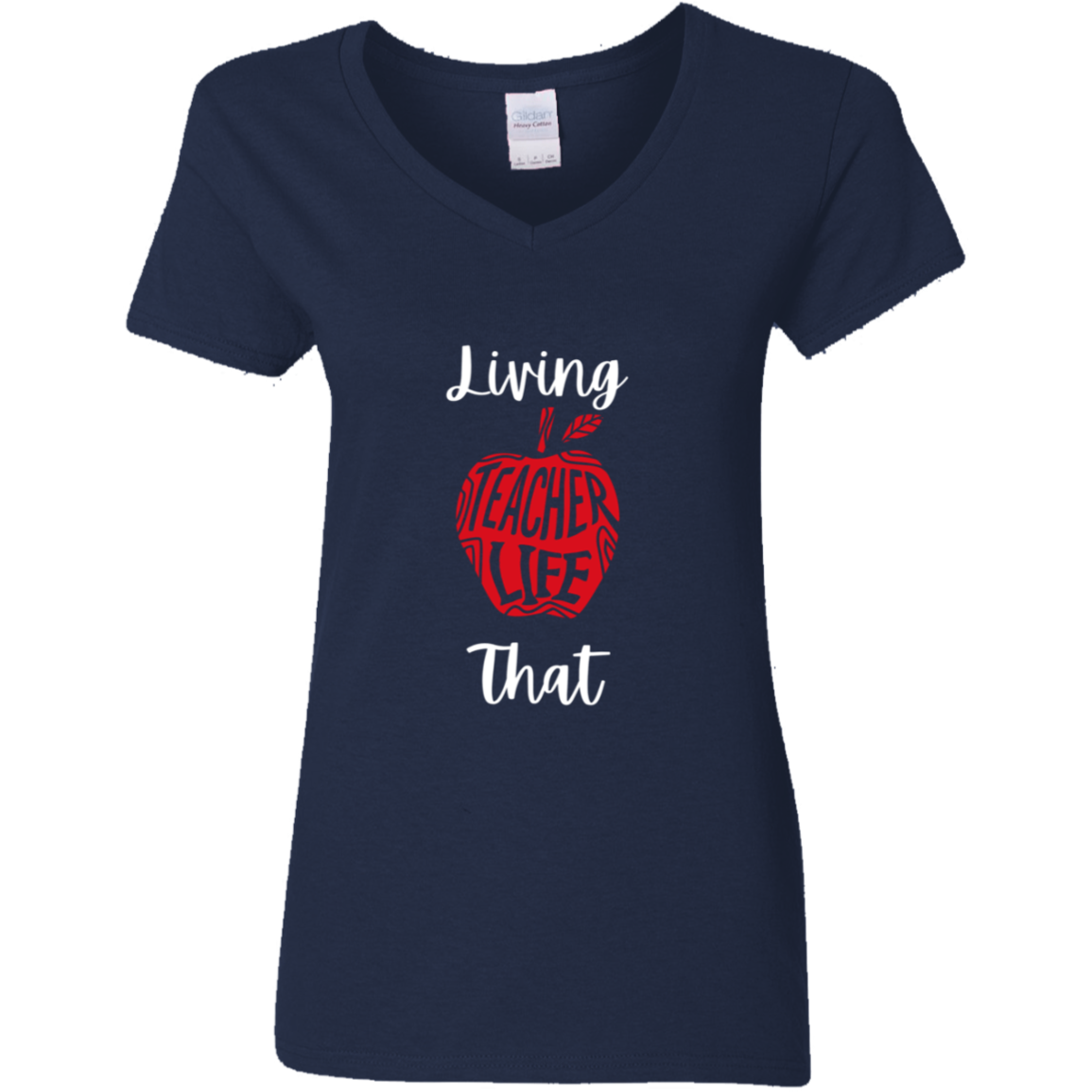 Teacher Life - Ladies' V-Neck