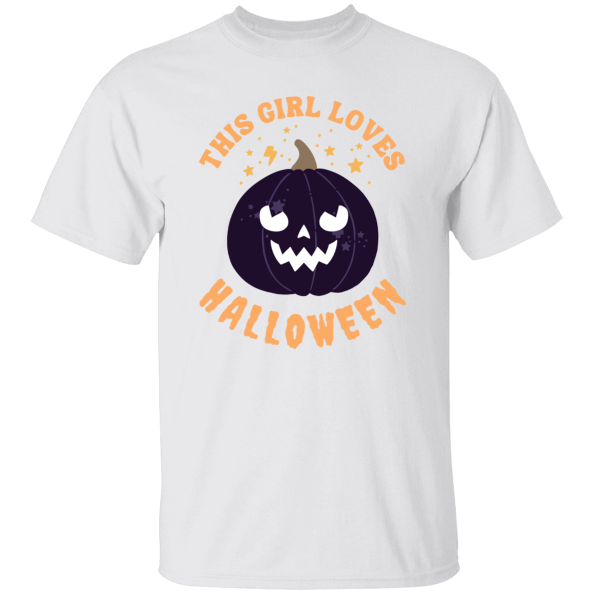 This girl loves Halloween