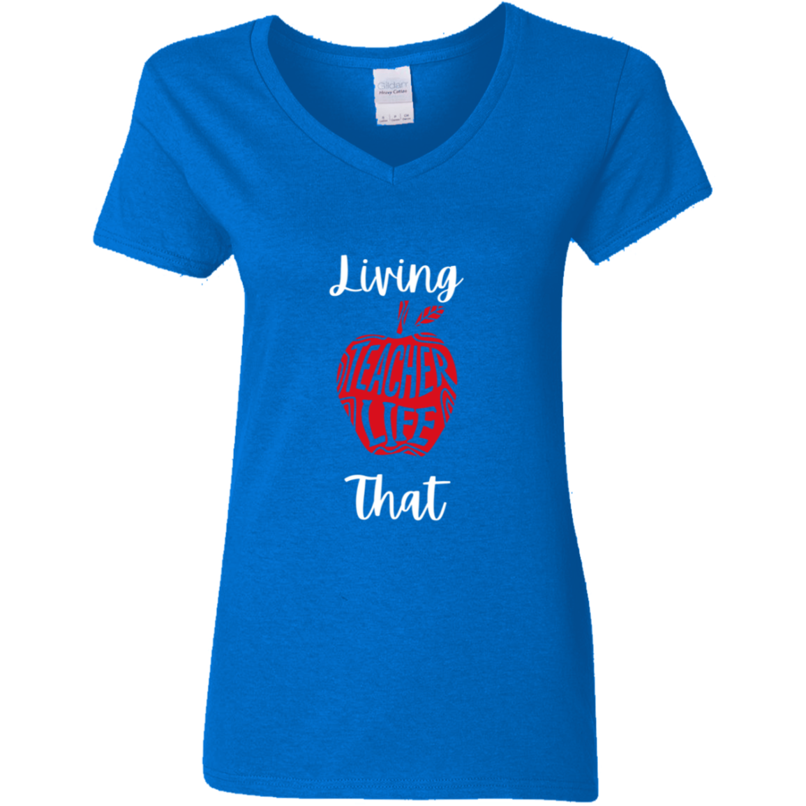 Teacher Life - Ladies' V-Neck