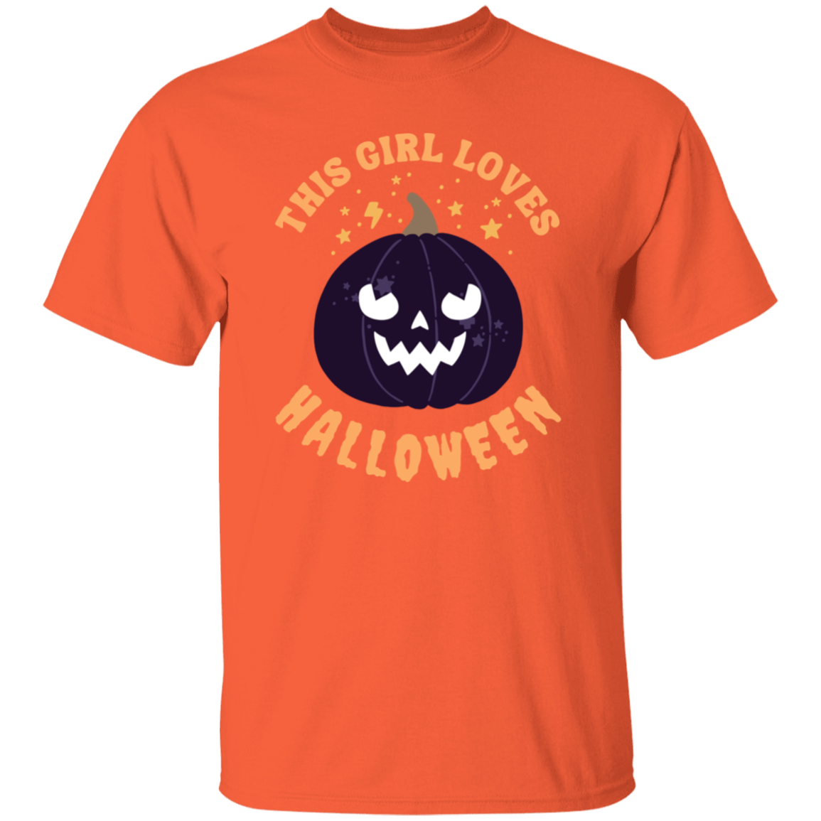 This girl loves Halloween