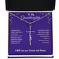 To My Granddaughter - Blessed Charm (Faith Necklace)