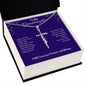 To My Granddaughter - Blessed Charm (Faith Necklace)