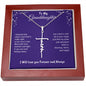 To My Granddaughter - Blessed Charm (Faith Necklace)