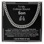 College Bound Son - Proud of you (male silhouette)