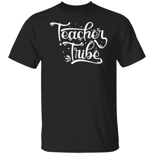 Teacher Tribe - T - Shirt (Wht Letters)