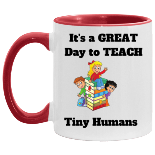 Great Day to Teach - Accent Mug