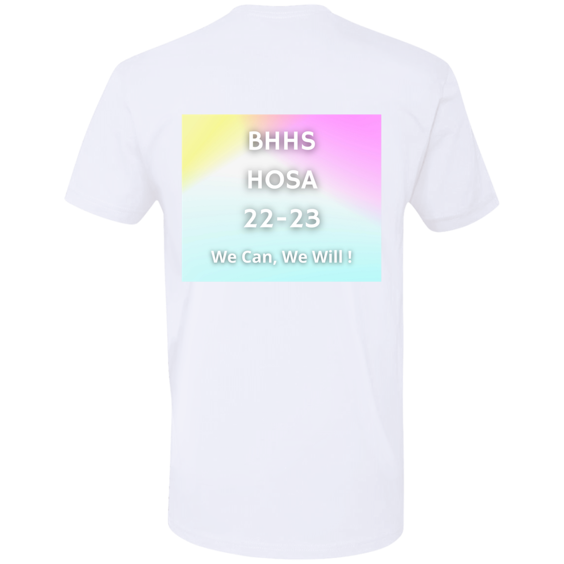 BHHS HOSA 22-23 T- Shirt (White/Gray)