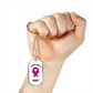 GIRL FIGHT - DOG TAG WHITE