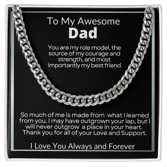 To My Awesome Dad - Role Model and Best Friend
