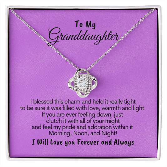 To My Granddaughter - Blessed Charm