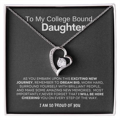 College Bound Daughter - So Proud of You