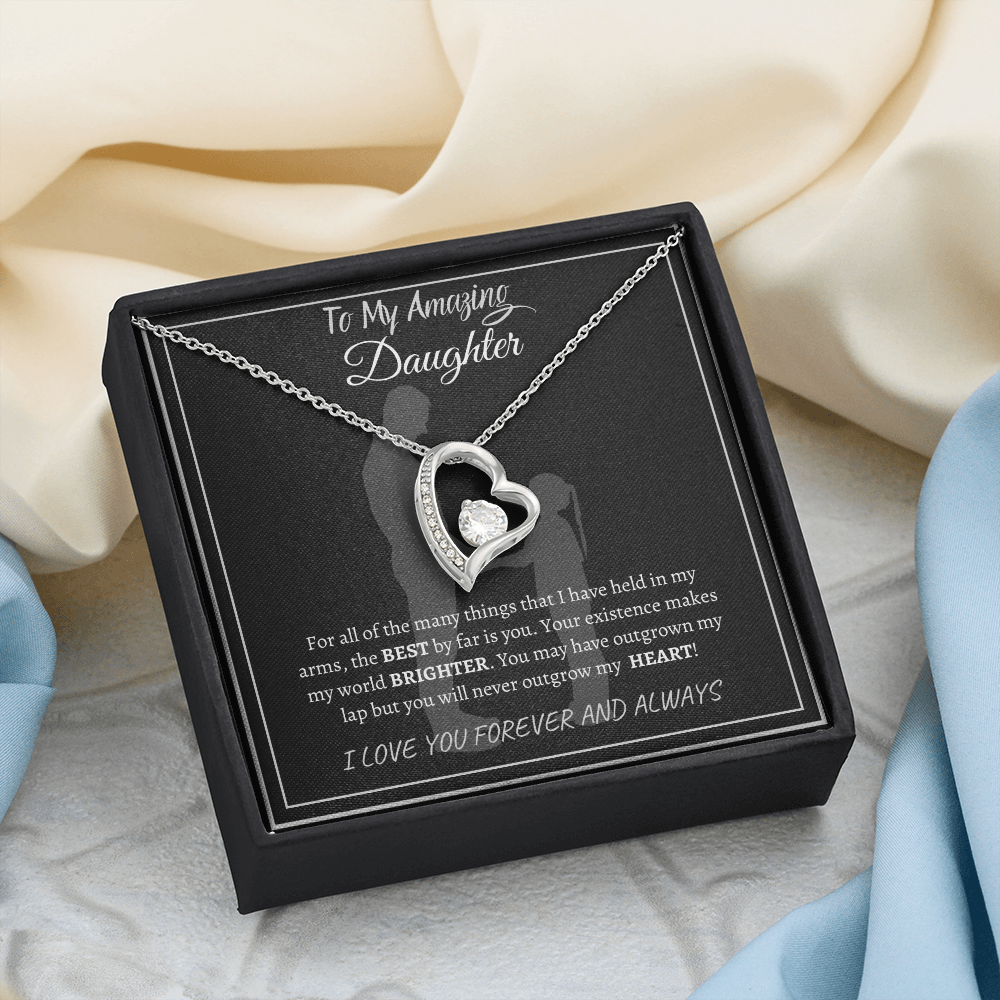 Amazing Daughter - Love You From Dad (Forever Necklace)