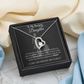 Amazing Daughter - Love You Forever From Mom (Forever Necklace)