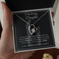 Amazing Daughter - Love You From Dad (Forever Necklace)