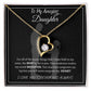 Amazing Daughter - Love You From Dad (Forever Necklace)
