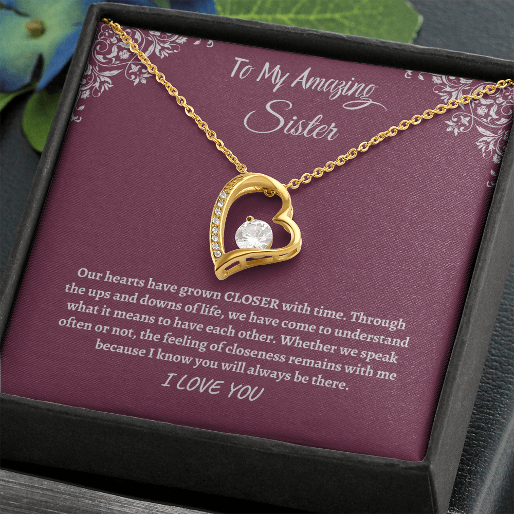 To My Amazing Sister- closer with time (Forever love)
